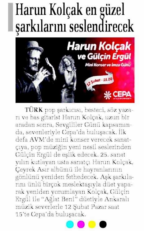 Harun Kolçak ve Gülçin Ergül Konseri