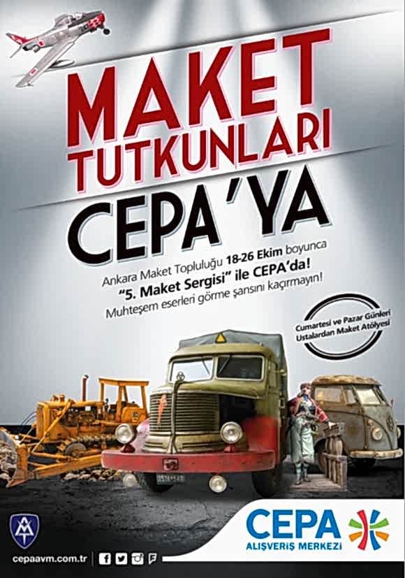 CEPA Maket Topluluğu Sergisi Basın Bülteni 2014