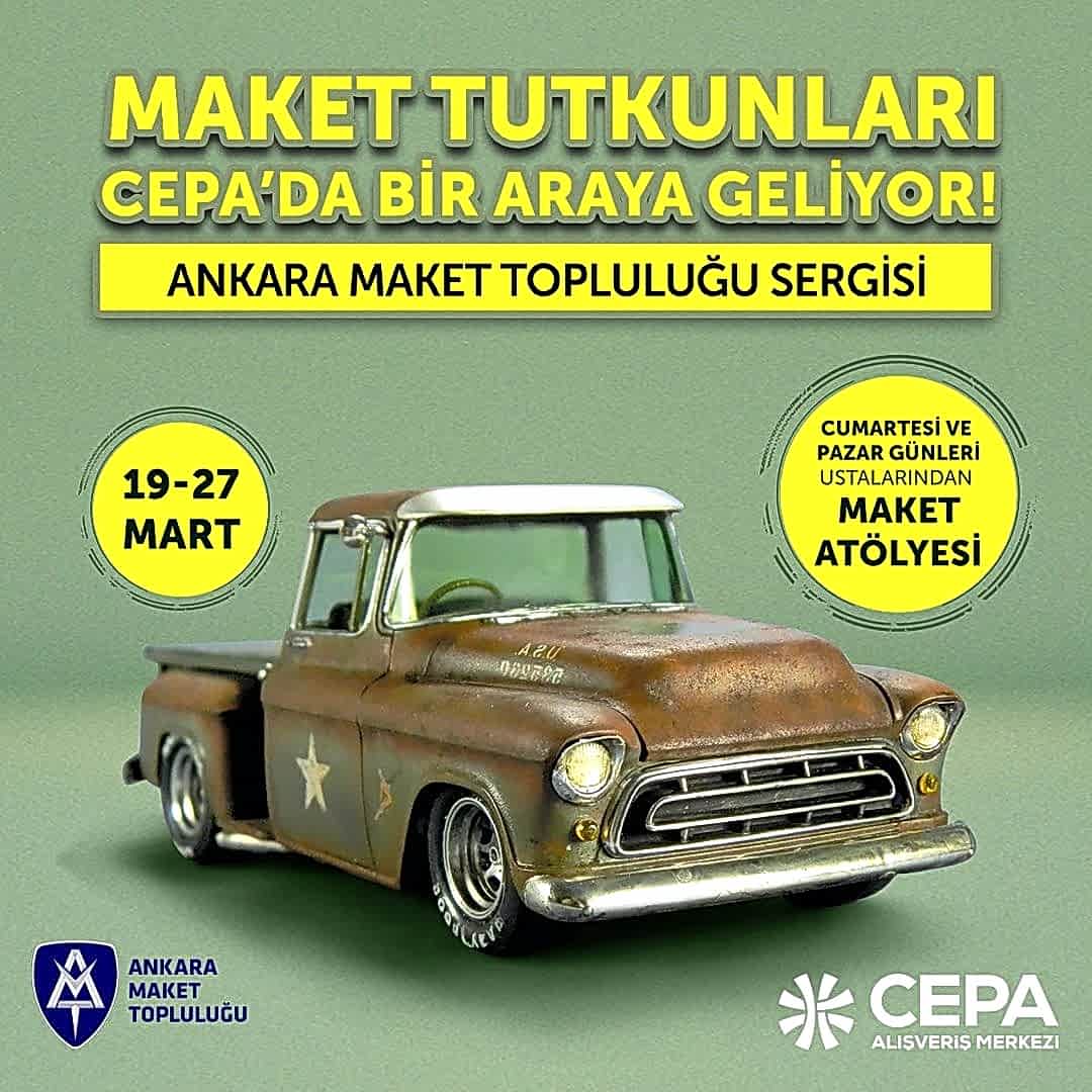 Maket Tutkunları Cepa’da Bir Araya Geliyor!