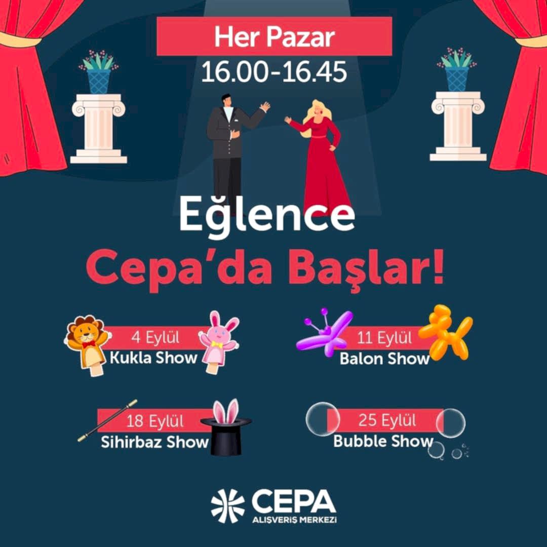 Eğlence Cepa’da başlar!