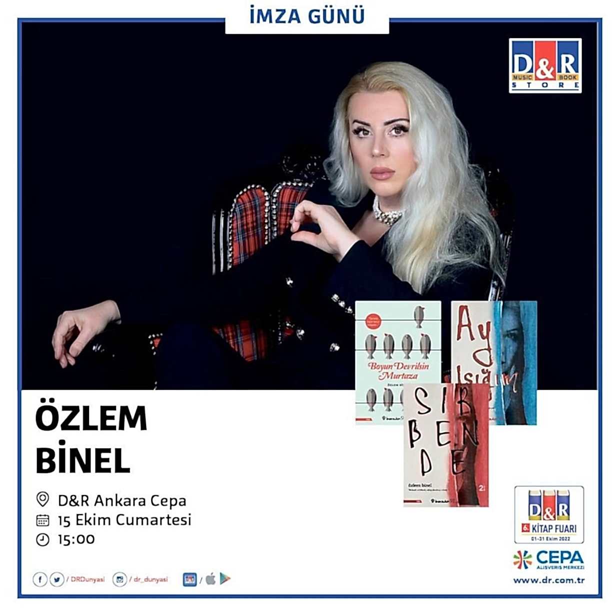 Özlem Binel İmza Günü