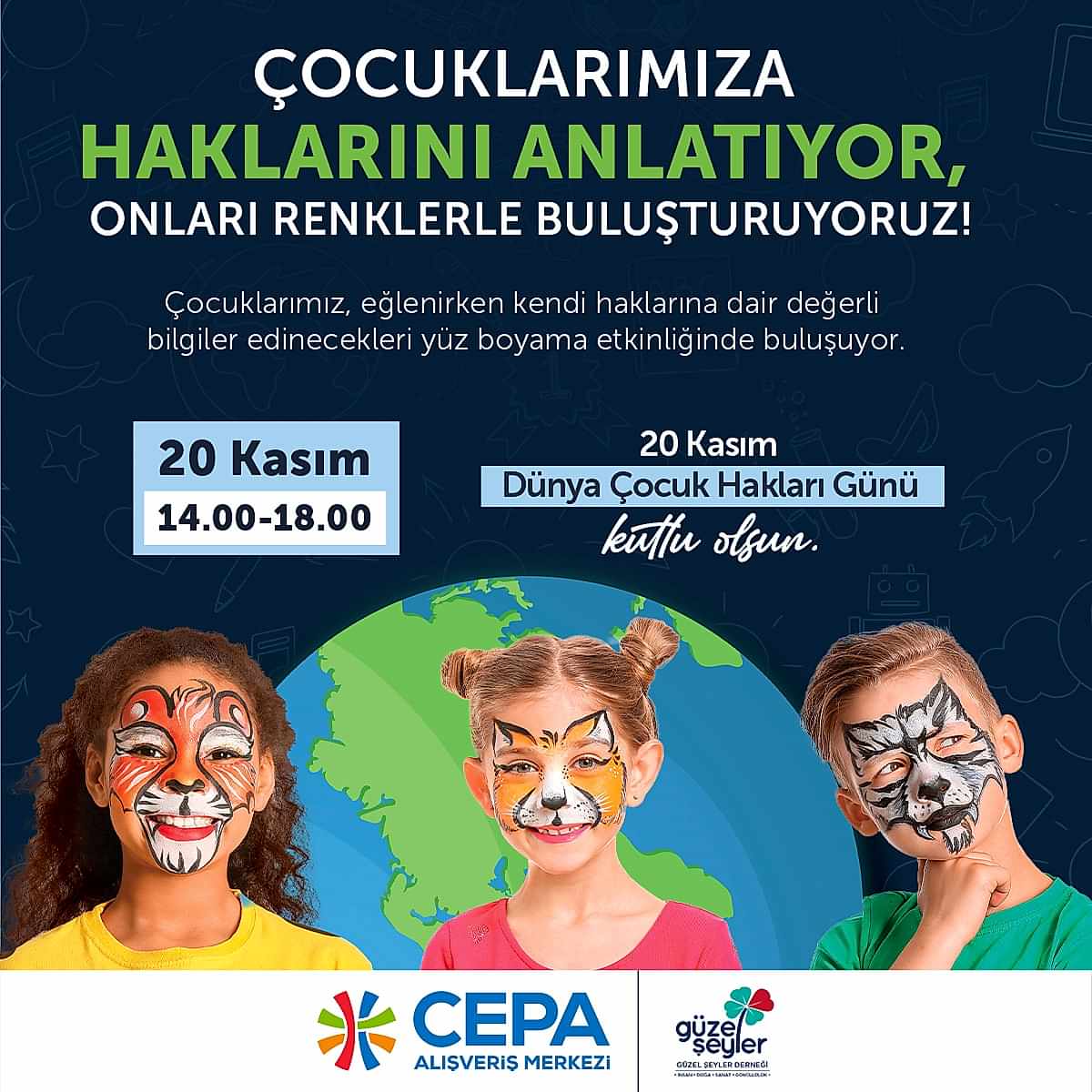 Çocuklarımıza Haklarını Anlatıyor, Onları Renklerle Buluşturuyoruz!
