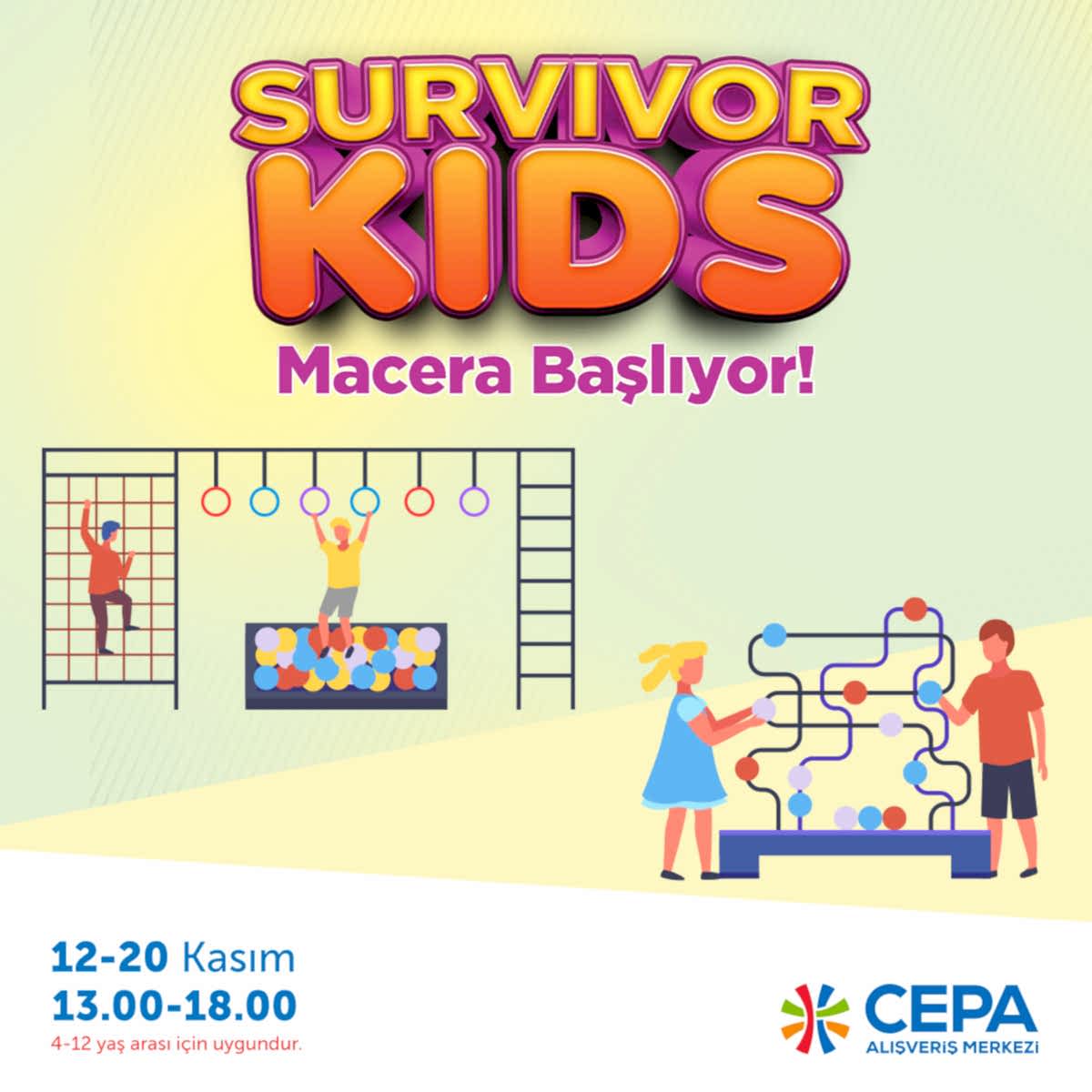 Survivor Kids Macera Başlıyor!