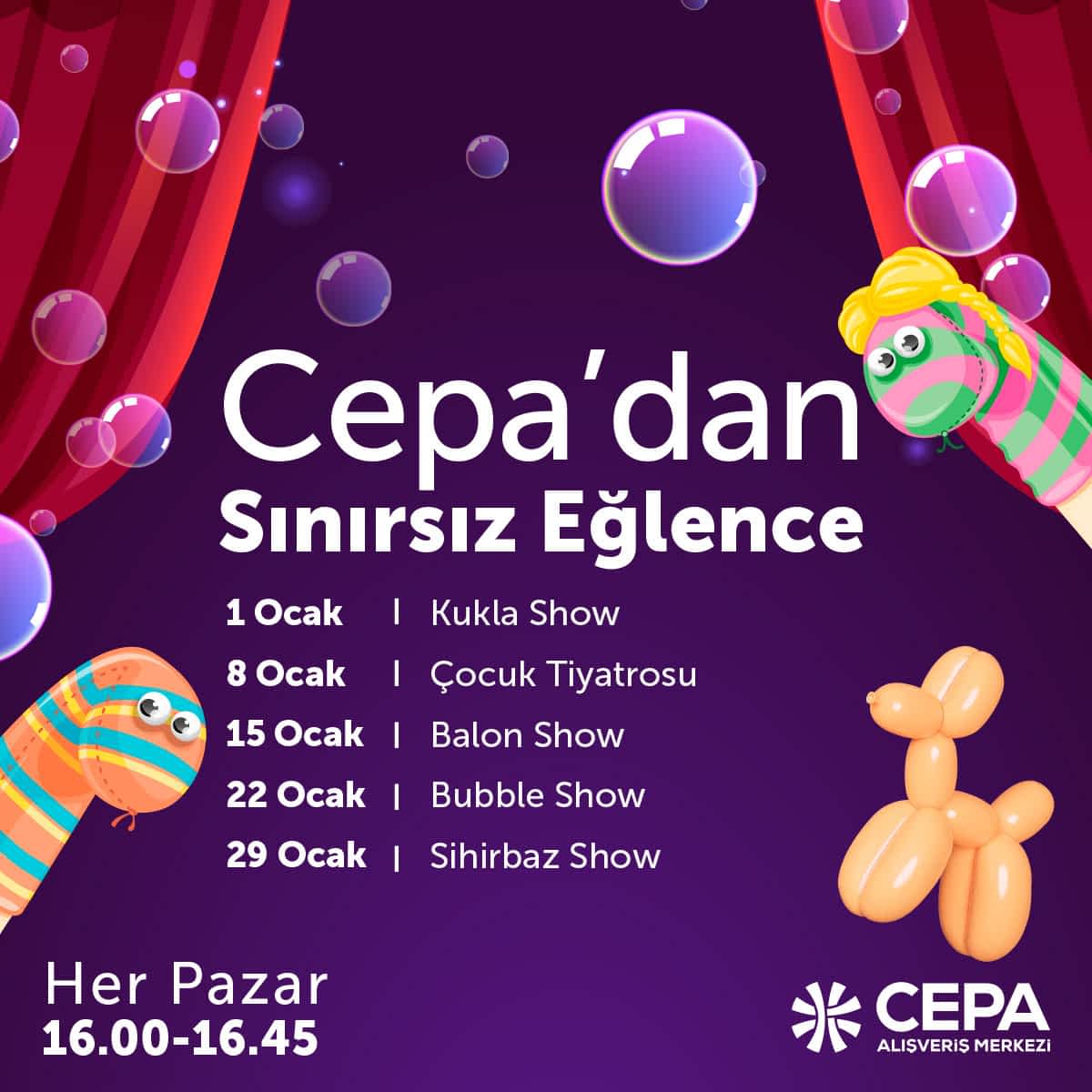 Cepa’dan Sınırsız Eğlence!