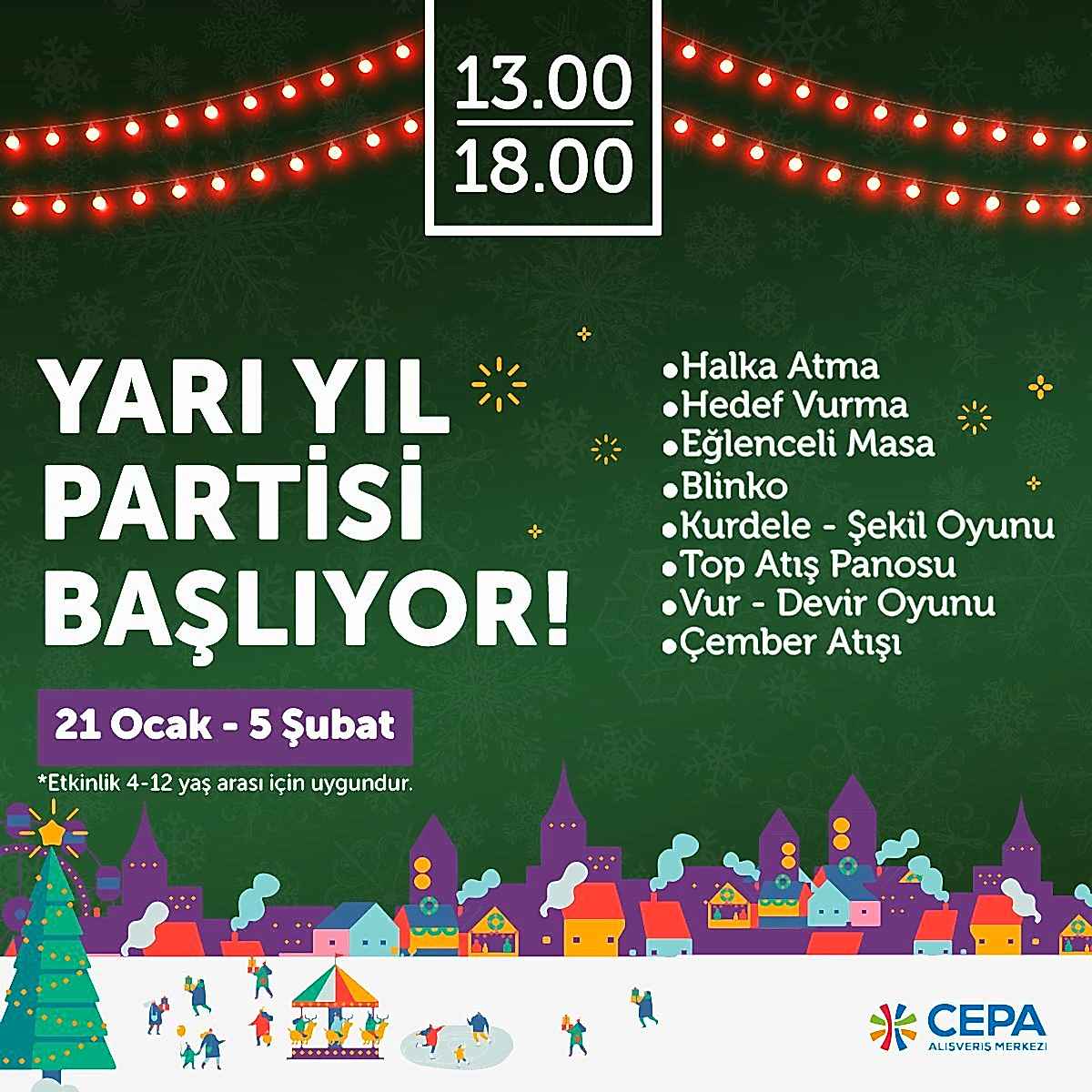 Yarı Yıl Partisi Başlıyor!