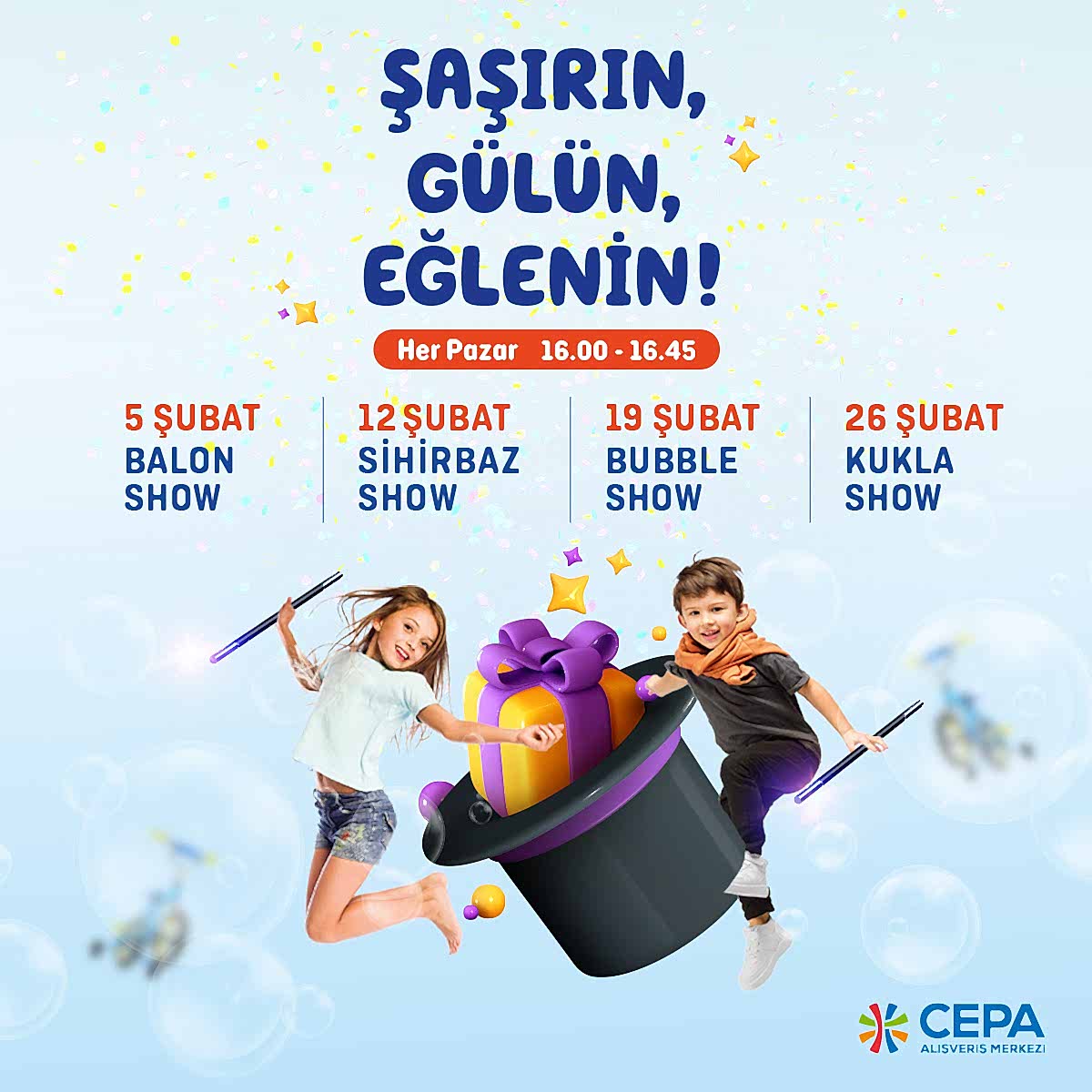 Şaşırın, Gülün, Eğlenin!