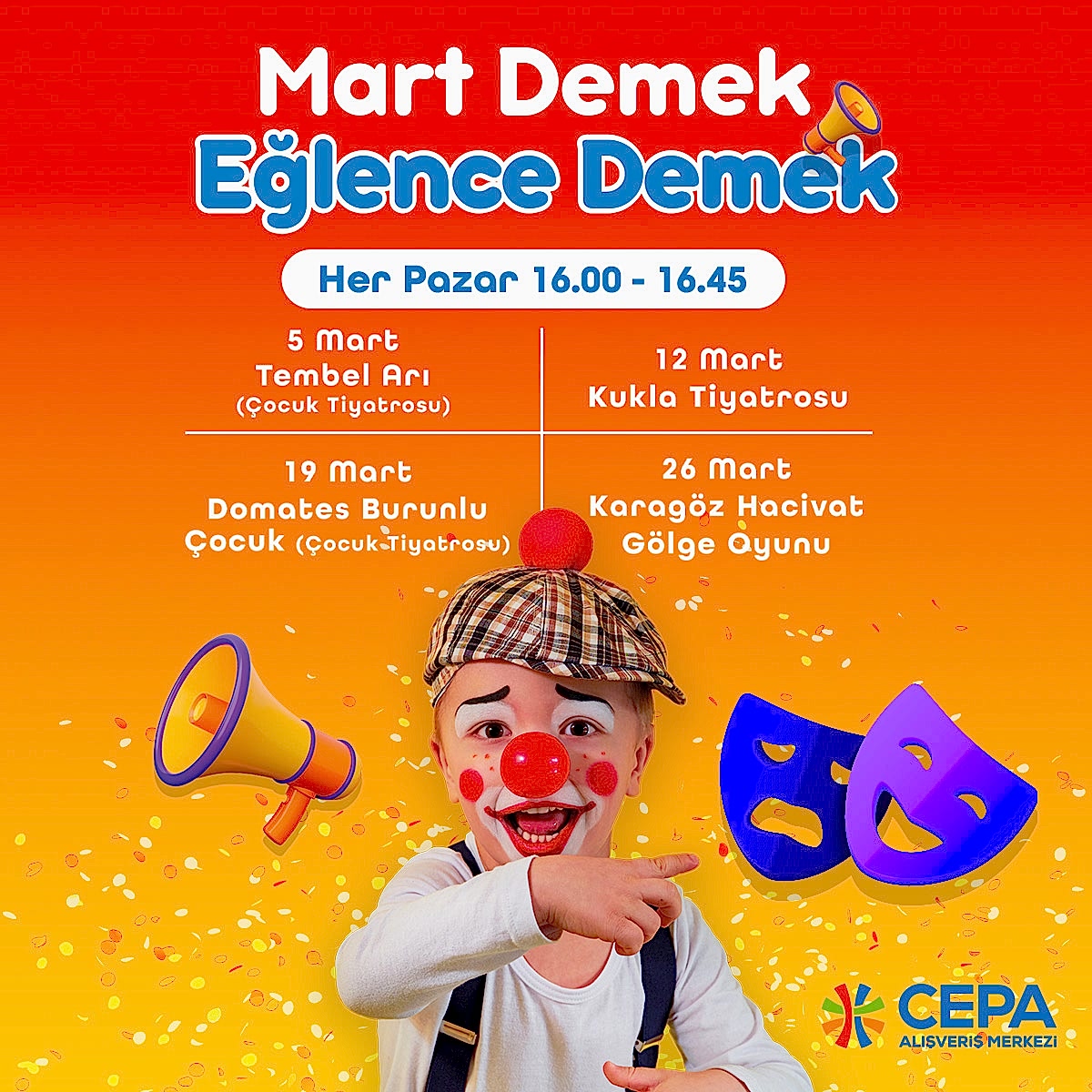 Mart Demek Eğlence Demek