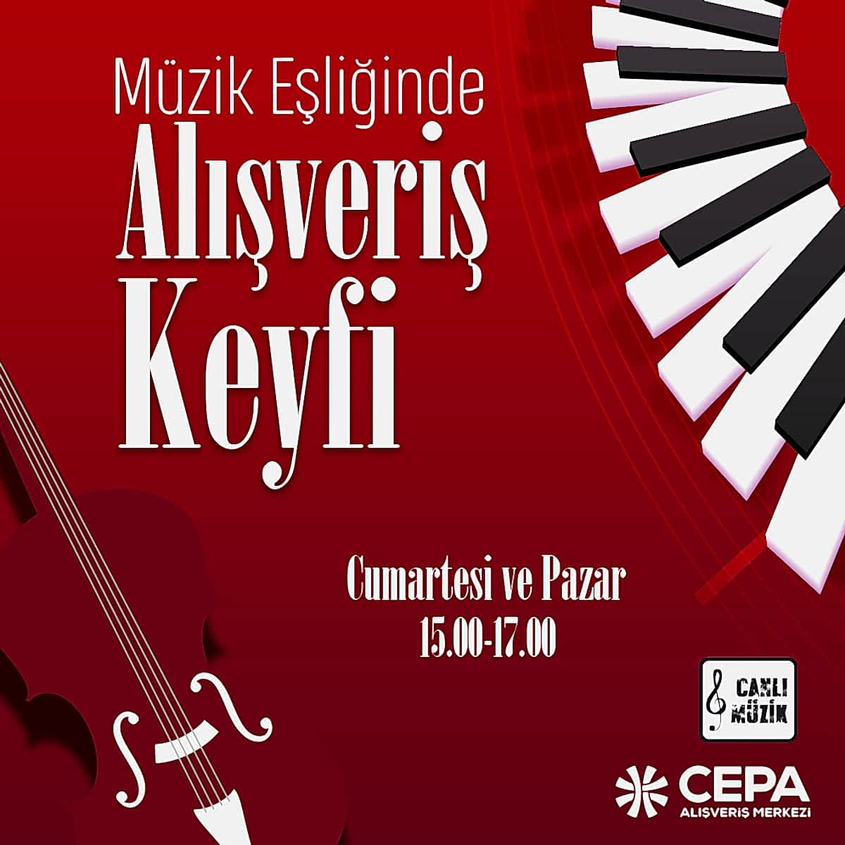 Müzik Eşliğinde Alışveriş Keyfi