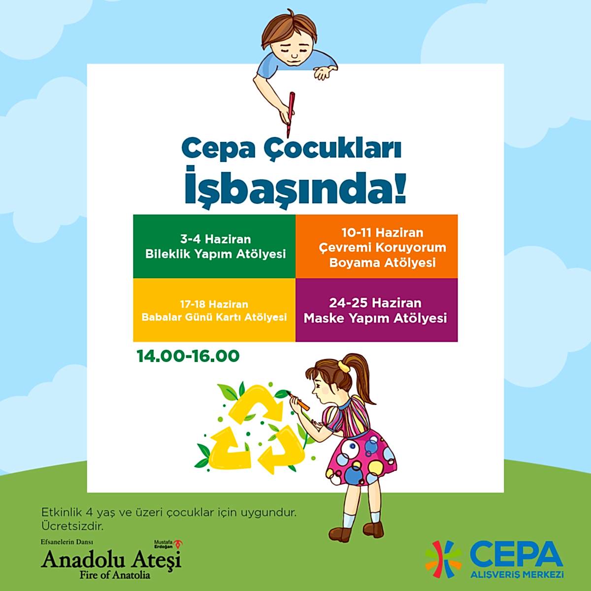 Cepa Çocukları İşbaşında!