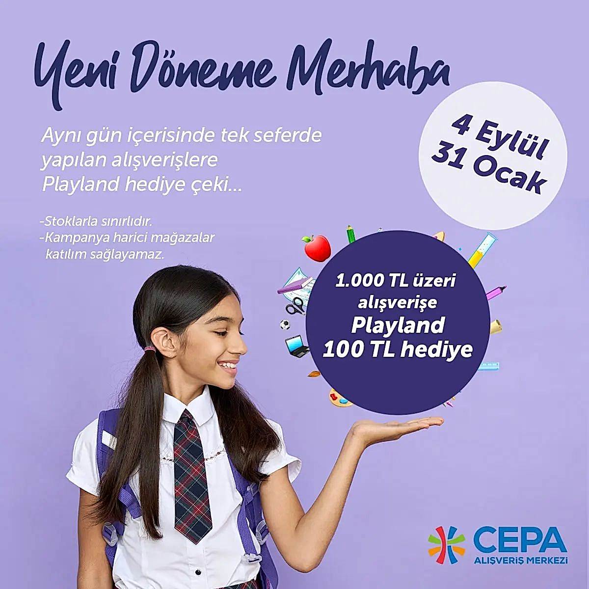 Okul Alışverişleri İçin Cepa’ya!