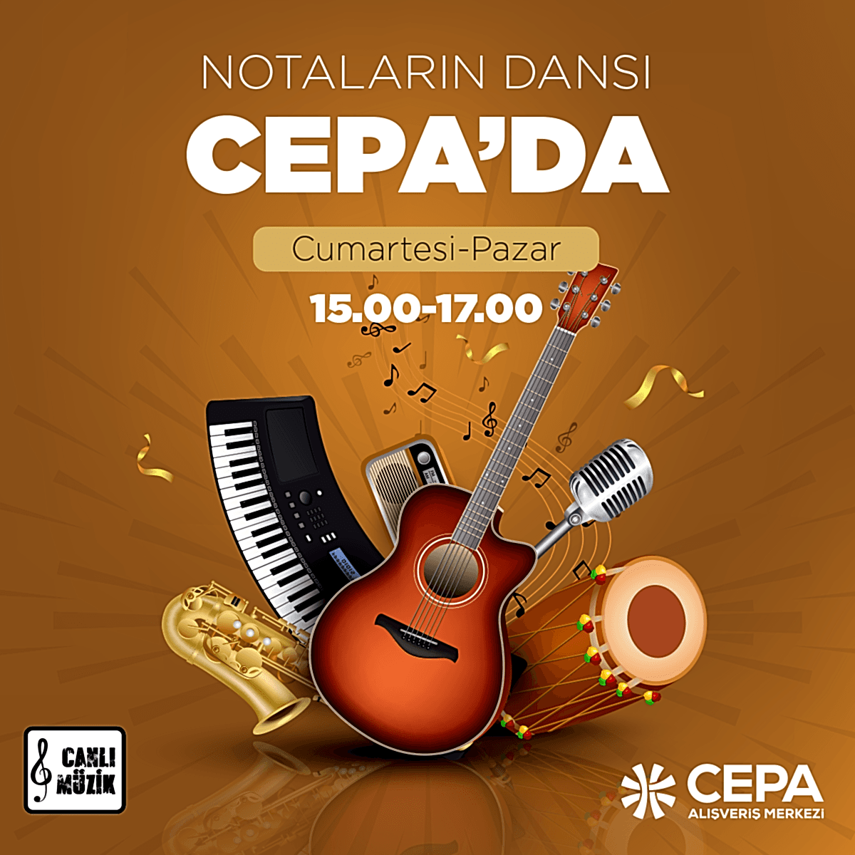 Notaların Dansı CEPA’da!