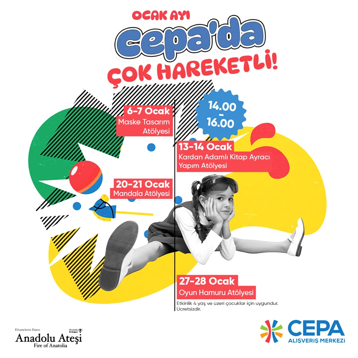Ocak Ayı Cepa’da Çok Hareketli!
