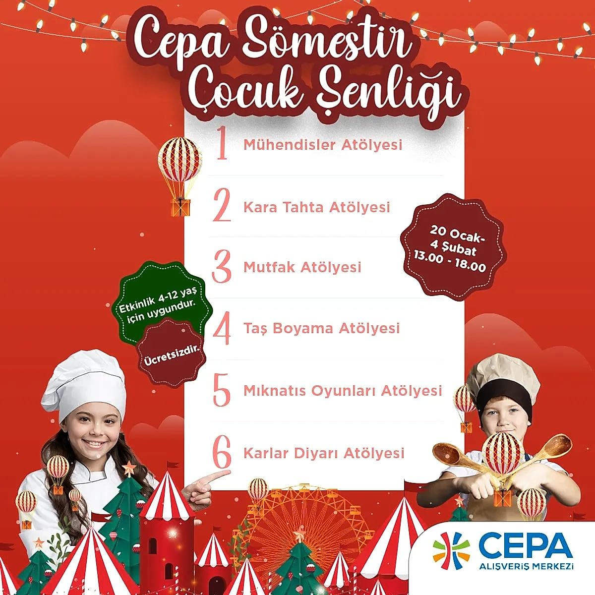 Cepa Sömestir Çocuk Şenliği