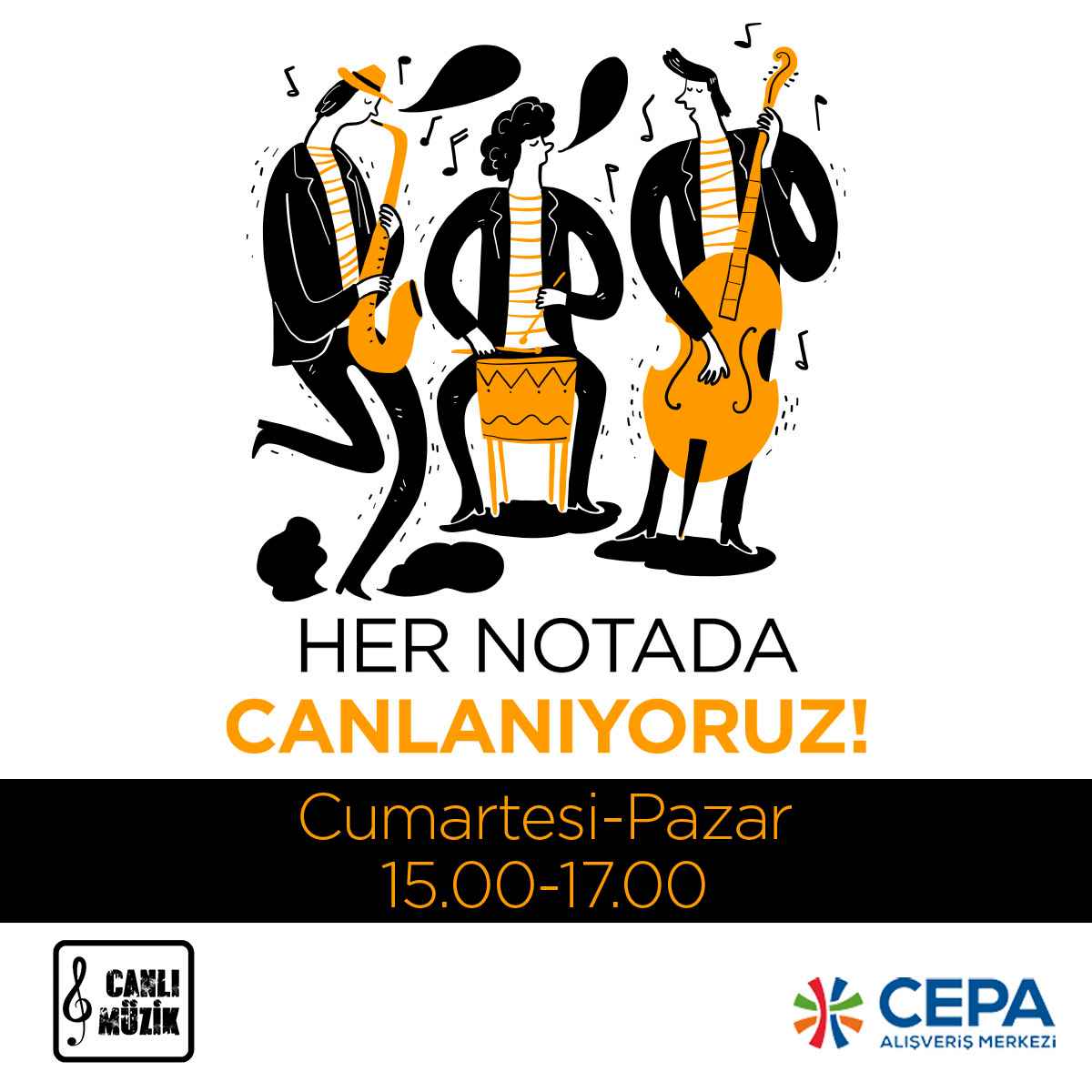 Her Notada Canlanıyoruz!