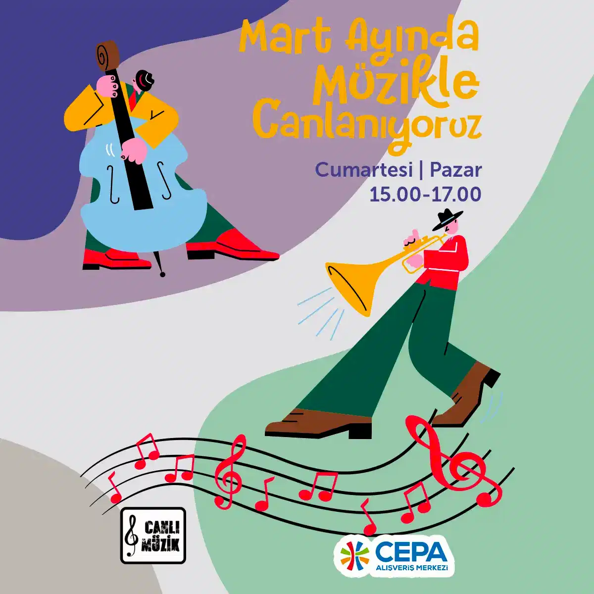 Mart Ayında Müzikle Canlanıyoruz