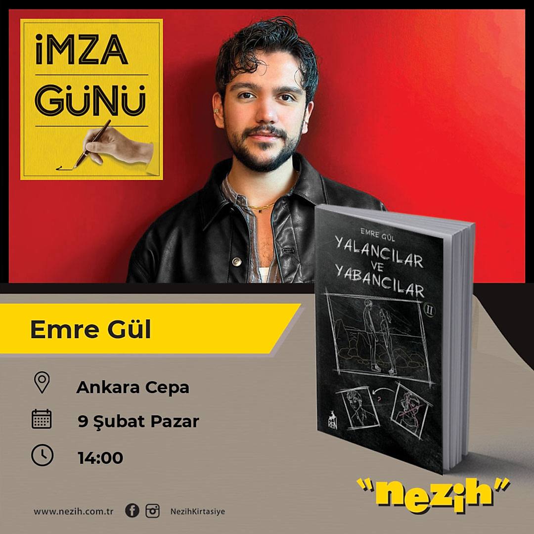Emre Gül ile İmza Günü!
