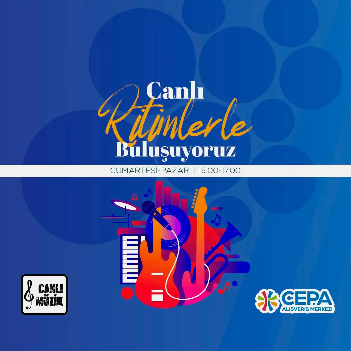 Canlı Ritimlerle Buluşuyoruz!